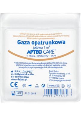 Apteo gaza opatr. jalowa 1m2