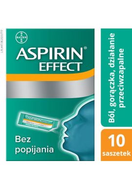 Aspirin Effect 500mg, 10 saszetek