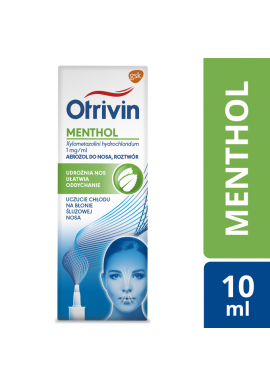 Otrivin Menthol 0,1% aerozol do nosa, 10ml