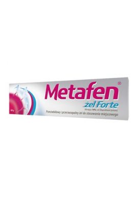 Metafen Zel Forte Zel 100 mg/g 100 g