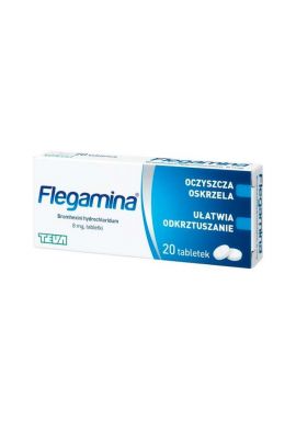 Flegamina 8mg 20 tabletek