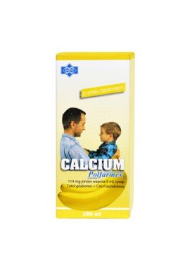 Calcium syrop banana polfarmex