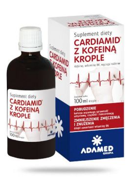 CARDIAMID Z KOFEINĄ KROPLE krople 100 ml