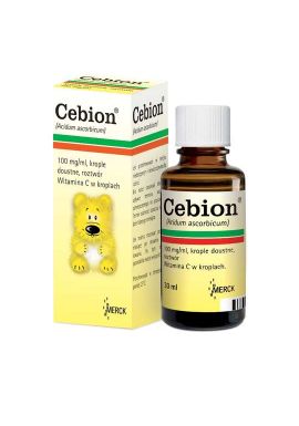 Cebion krople dla dzieci od 28 dnia zycia 30ml