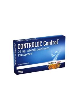 Controloc Control 20mg 14 tabletek