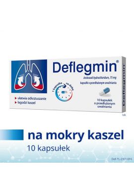 Deflegmin kaps retard.oprz.uwal.0.075g x 10