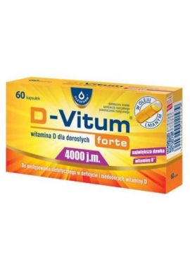 D-Vitum Forte MAX 4000 j.m. 60kaps
