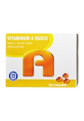 Vit. A  2 500 j.m. x 50 kaps. HASCO