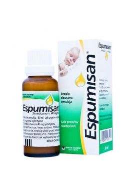 Espumisan 40mg/ml krople doustne po 1 miesiacu, 30ml