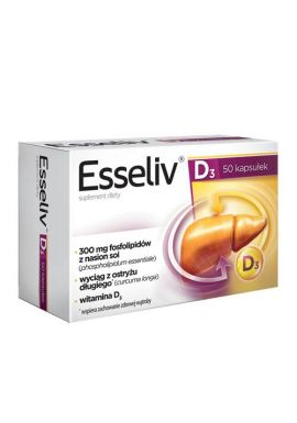 Esseliv D3 50 kaps.
