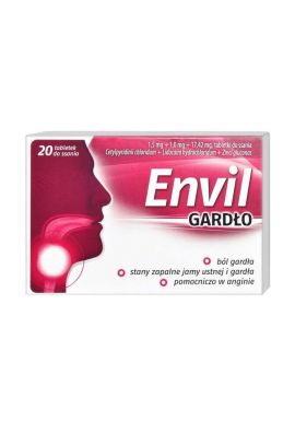 Envil gardlo 20 tabletek