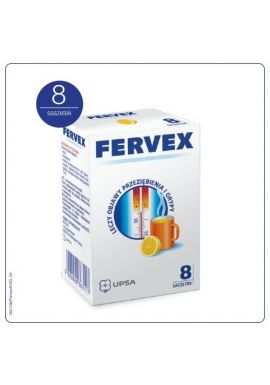 Fervex granulat , cytrynowy 8 saszetek