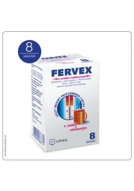 Fervex granulat , malinowy 8 saszetek