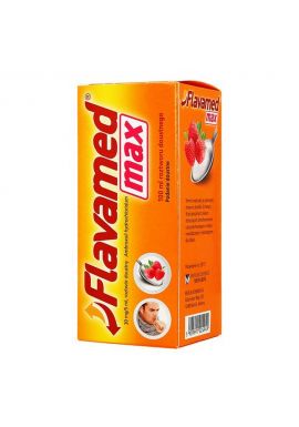 Flavamed Max syrop 30mg/5ml smak malinowy 100ml