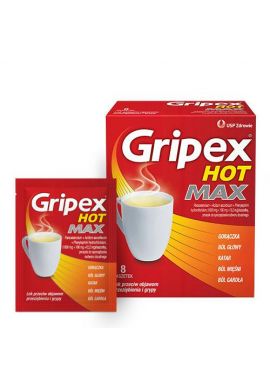 Gripex Hot Max 8 saszetek