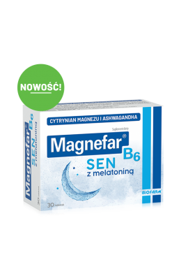 Magnefar B6 sen melatonina