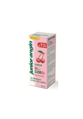 Junior-angin syrop dla dzieci od 1 roku zycia 100ml