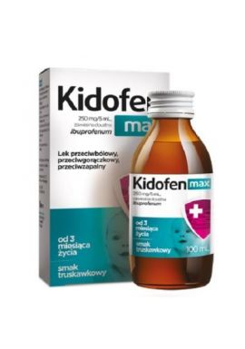 Kidofen Max zaw.doust. 0,25 g/5ml 100 ml
