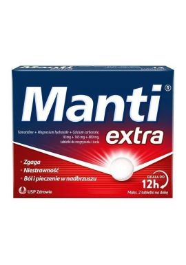 Manti Extra tabl.dorozgryz.iżucia 12 tabl.