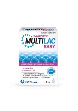 Multilac Baby Synbiotyk Krople 5 ml 