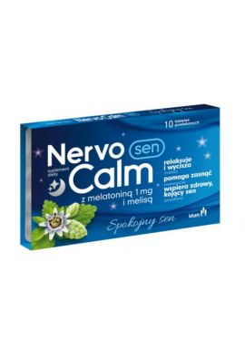 NervoCalm Sen z melatoniną 1mg i melisą ta
