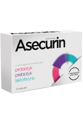 Asecurin kaps. 20 kaps.