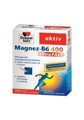 Doppelherz aktiv Magnez-B6 UltraFAST 20sas
