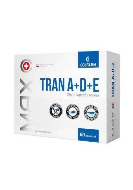 Tran A+D+E Max kaps. 60 kaps. colfarm