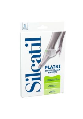 SILCATIL Platki zluszczajace na piety 1szt
