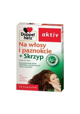 Doppelherz aktiv Na włosy i paznokci+skrzy