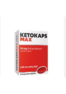 KETOKAPS MAX KAPS 20