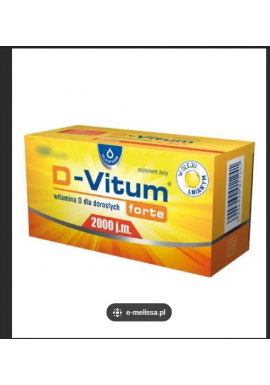 D-Vitum Forte 2000 j.m. kaps. 90 kaps.
