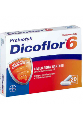 Dicoflor 6 kaps. 20 kaps.