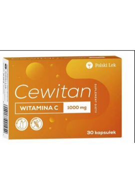 Cewitan Witamina C 1000 mg kaps. 30kaps.