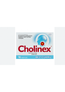 Cholinex b/cukru x 16 past.