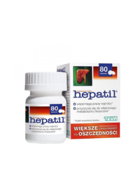 Hepatil tabl. 0,15 g 80 tabl.