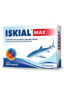 Iskial Max kaps. 120 kaps.