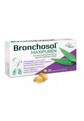 Bronchosol Maxipuren kaps.dojel.miękkie 20