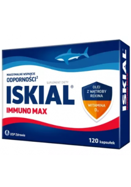 Iskial Immuno MAX, 120 kapsułek