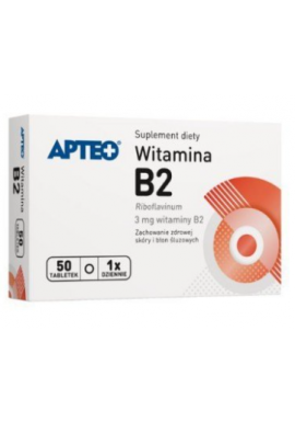 APTEO Witamina B2 tabl. 60 tabl.
