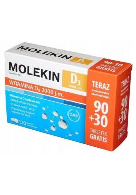 Molekin D3 2000 j .m. w oleju lnianym 125