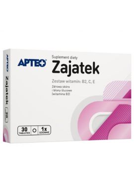 APTEO Zajatek witamina B2 + C + E tabl. 30