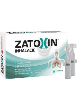 Zatoxin inhalacje roztw. 10 fiol.po3ml 
